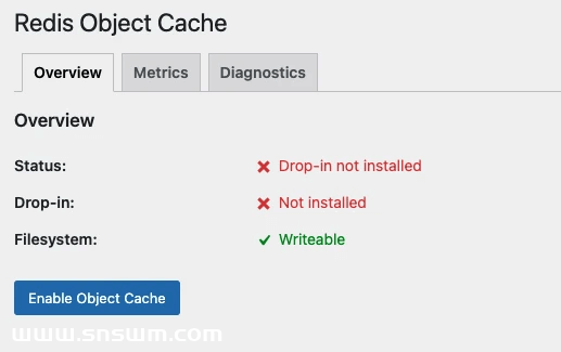 图片[2]-WordPress使用Redis缓存(Redis Object Cache插件)优化访问性能-小七笔记