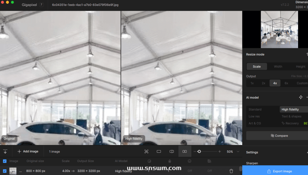 图片[5]-Topaz Gigapixel AI 7.2.2 AI图片无损缩放软件下载-小七笔记